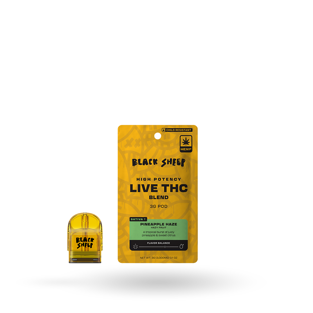 Live THCa Blend Pod Refill: Pineapple Haze 3g