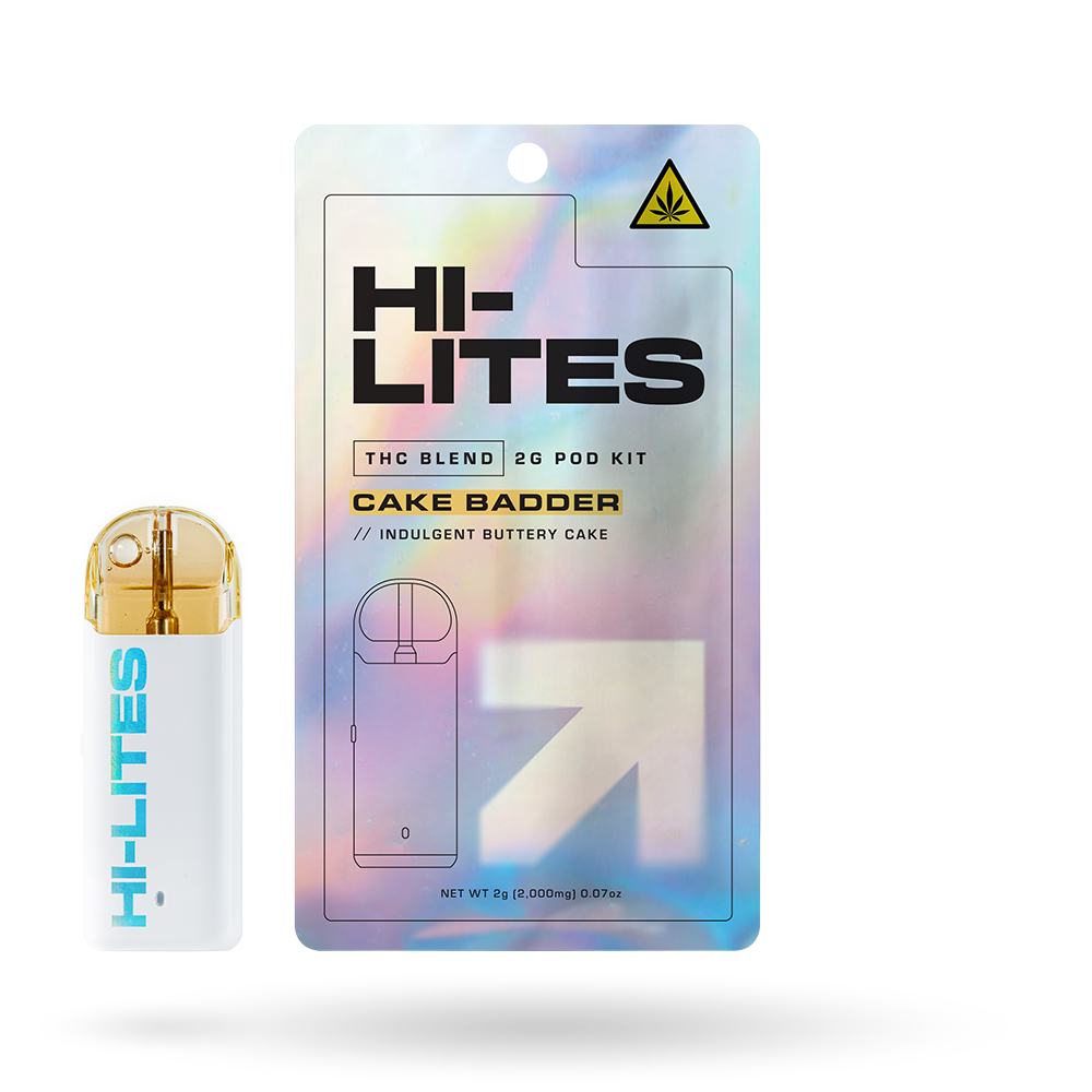 THCa Blend Pod Starter Kit: Cake Badder 2g