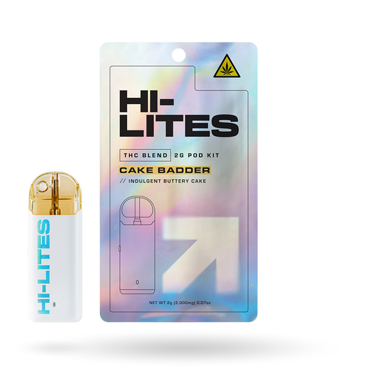 THCa Blend Pod Starter Kit: Cake Badder 2g | Buddy Brandz