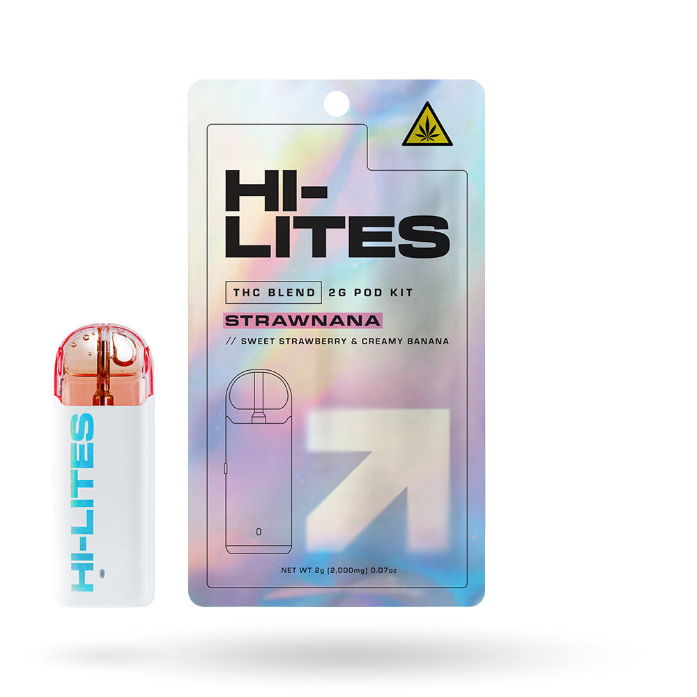 THCa Blend Pod Starter Kit: Strawnana 2g