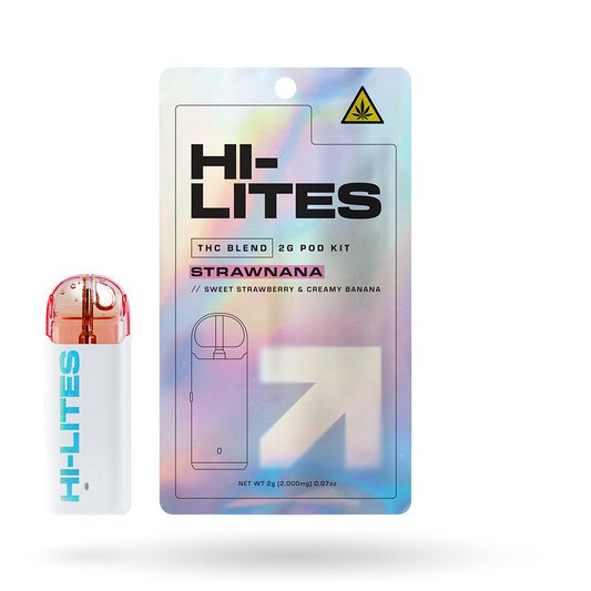THCa Blend Pod Starter Kit: Strawnana 2g | Buddy Brandz