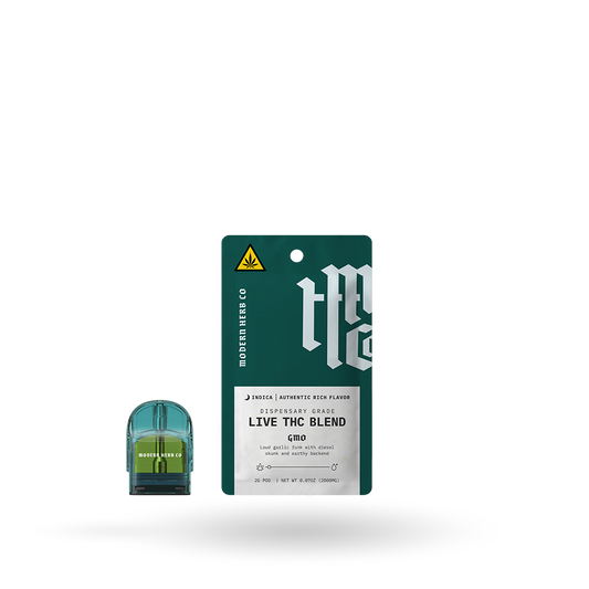 Live THC Pod Refill: GMO (Indica) 2g by Modern Herb Co | Buddy Brandz | Buddy Brandz