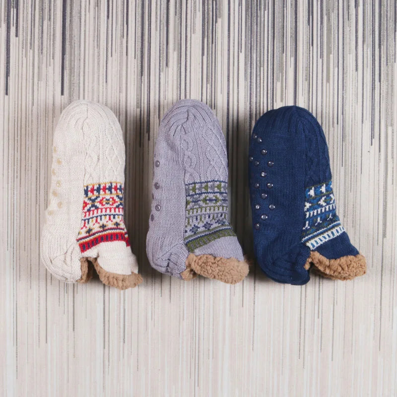 Fall and Winter Floor Socks Home Warm Women Men Socks Snow Socks Sleep Carpet Socks Slippers Socks Men Non-slip Yoga Socks 2024 by Buddy Brandz - view 20 | Buddy Brandz