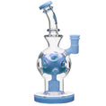 Load image into Gallery viewer, Calibear Exosphere Seed Of Life Dab Rig by Smoke Drop - view 38 | Buddy Brandz
