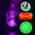 Load image into Gallery viewer, Bong Base Bumper USB Rechargeable 3in-4.25in Bases Silicone Fits Variety of Shapes by Smoke Drop - view 2 | Buddy Brandz
