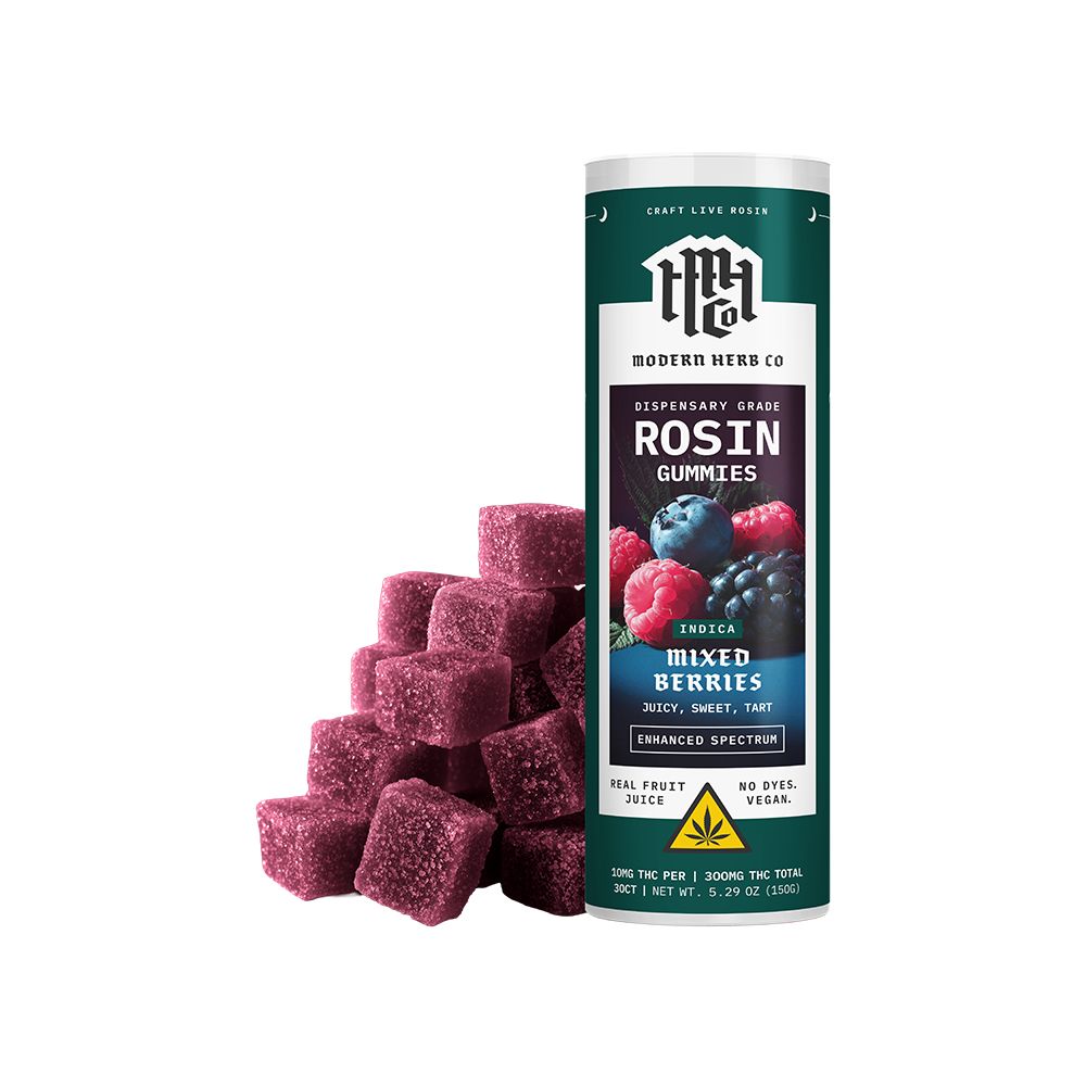 Modern Herb Co Rosin Gummies | 300mg | 30pc | 6pk Display