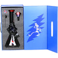 Load image into Gallery viewer, Grateful Dead x Pulsar Inception Cube Beaker Glass Water Pipe - 12.75" / 14mm F by Smoke Drop - view 3 | Buddy Brandz
