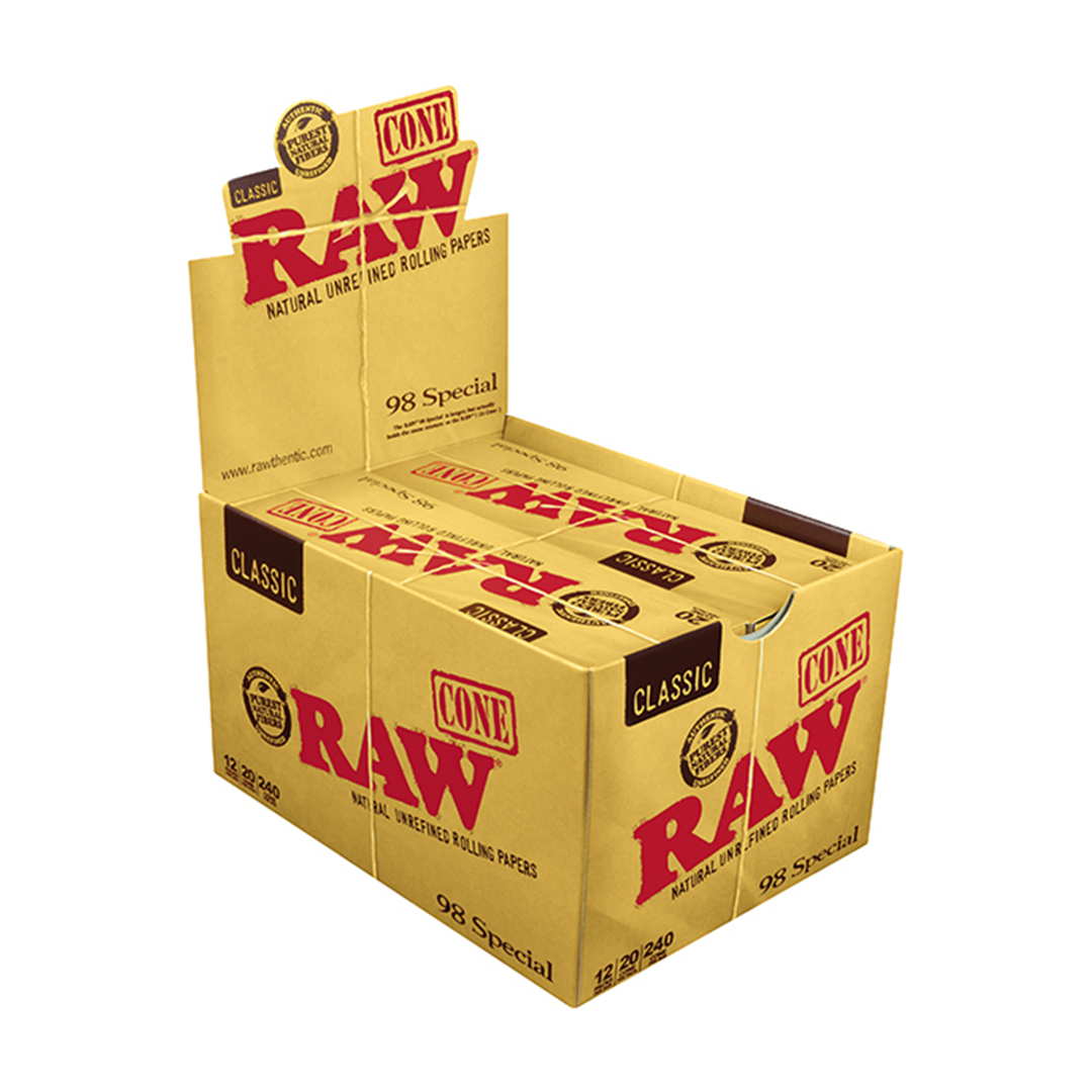 RAW Classic Cones by Smoke Drop - view 38 | Buddy Brandz