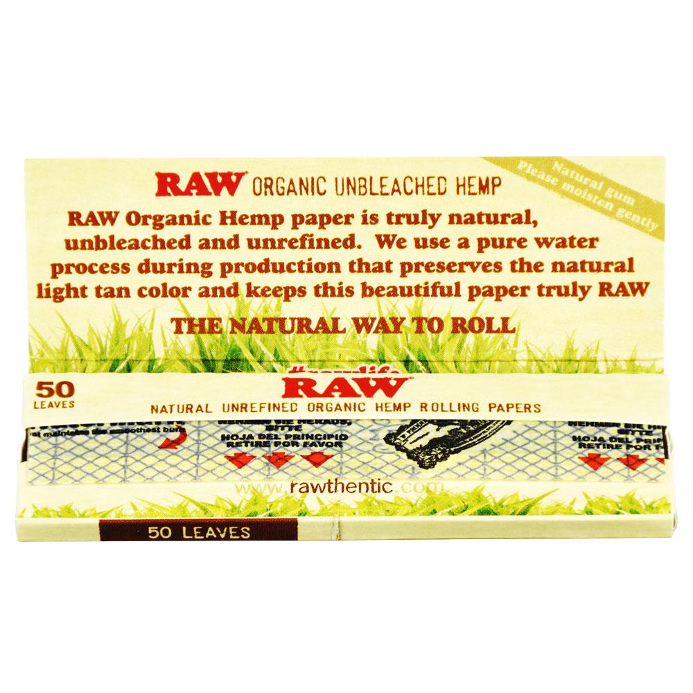 Raw Organic Hemp Rolling Papers by Smoke Drop - view 2 | Buddy Brandz