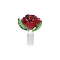 Load image into Gallery viewer, Pulsar Valentine's Hearts 'n' Roses Glass Herb Pipe Duo - 10" / 14mm F by Smoke Drop - view 3 | Buddy Brandz
