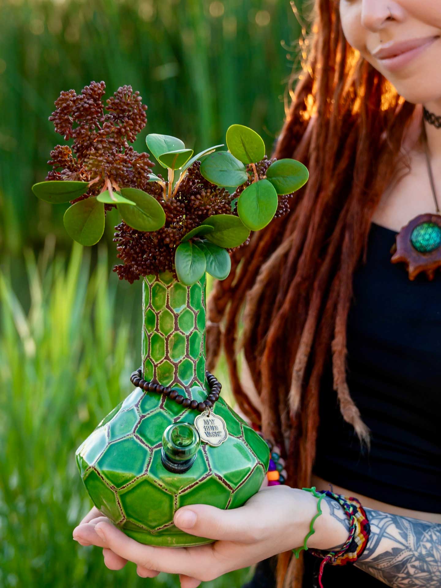 Turtle Vase Bong by Smoke Drop - view 3 | Buddy Brandz