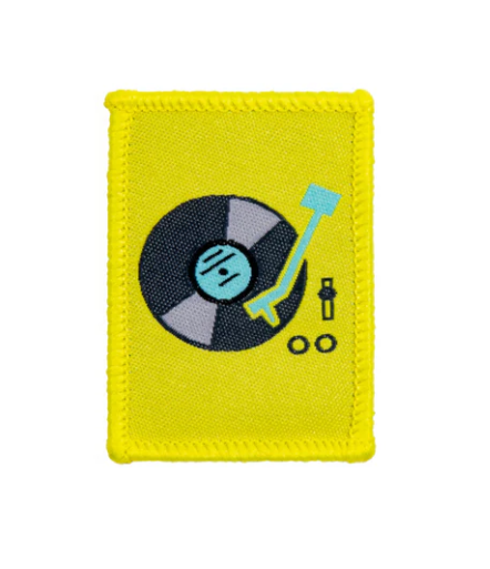 Dime Bags Turntable Patch by Smoke Drop | Buddy Brandz