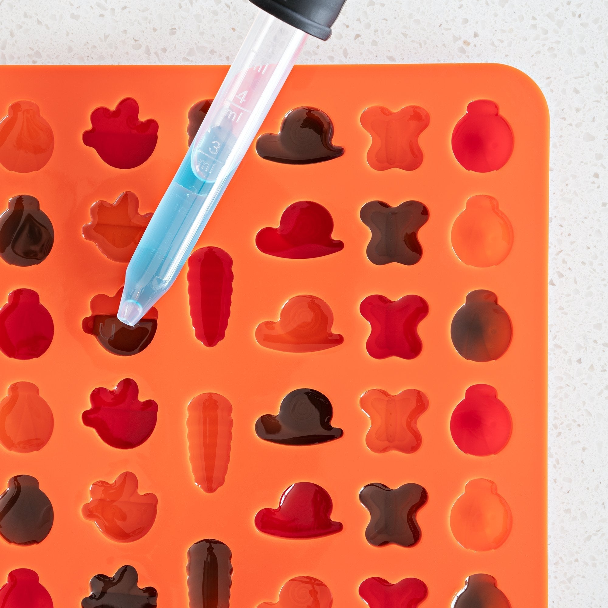 Ongrok Silicone Gummy Molds with Droppers by Smoke Drop - view 6 | Buddy Brandz