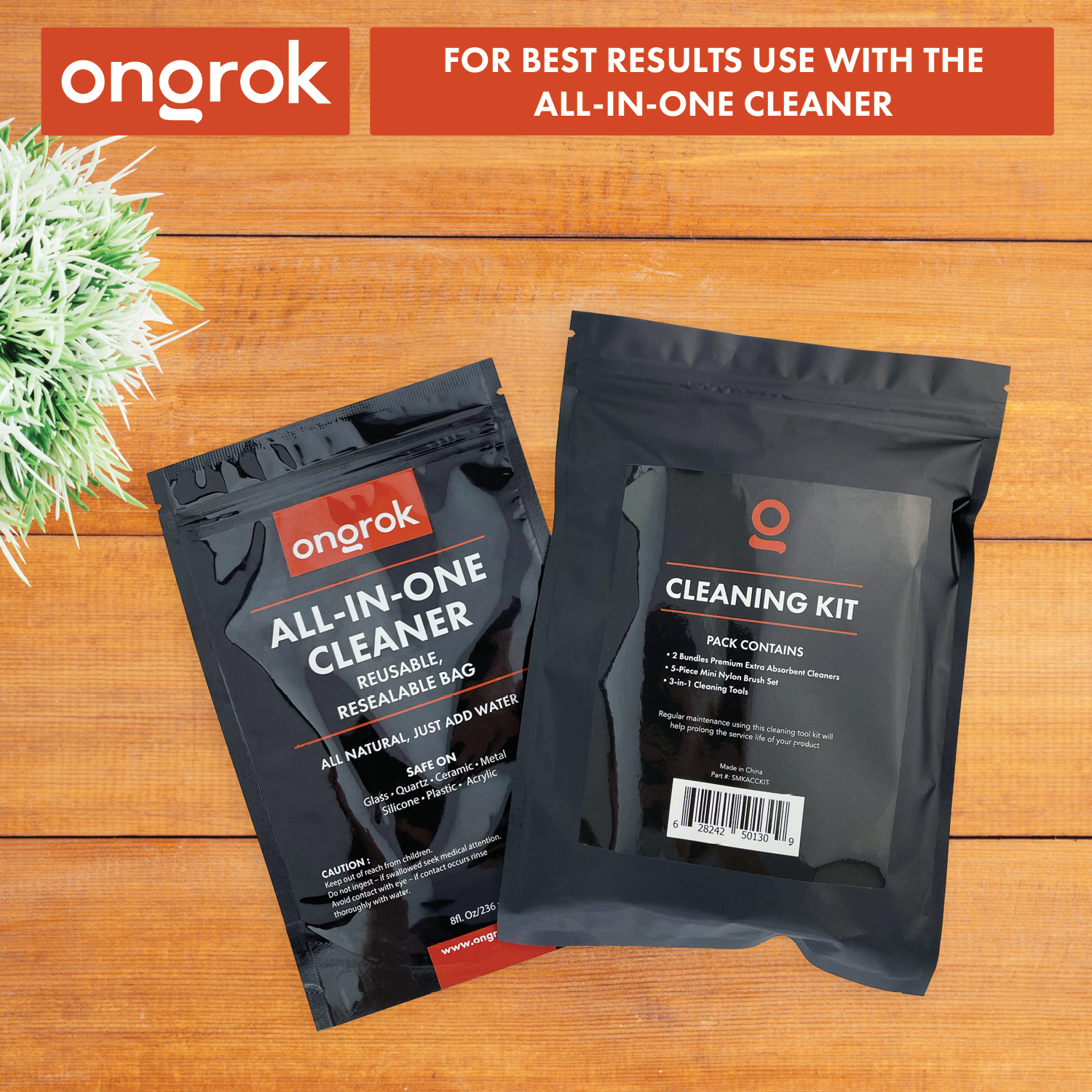 Ongrok Accessory Cleaning Kit by Smoke Drop - view 6 | Buddy Brandz