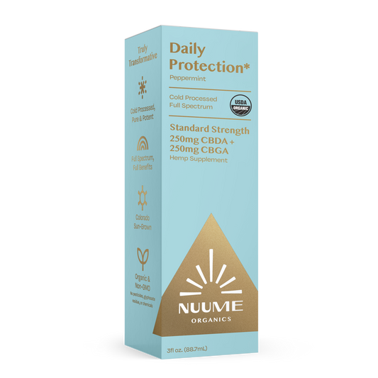 Organic CBGA+CBDA Daily Protection* Drops 250mg+250mg Peppermint by Smoke Drop | Buddy Brandz | Buddy Brandz