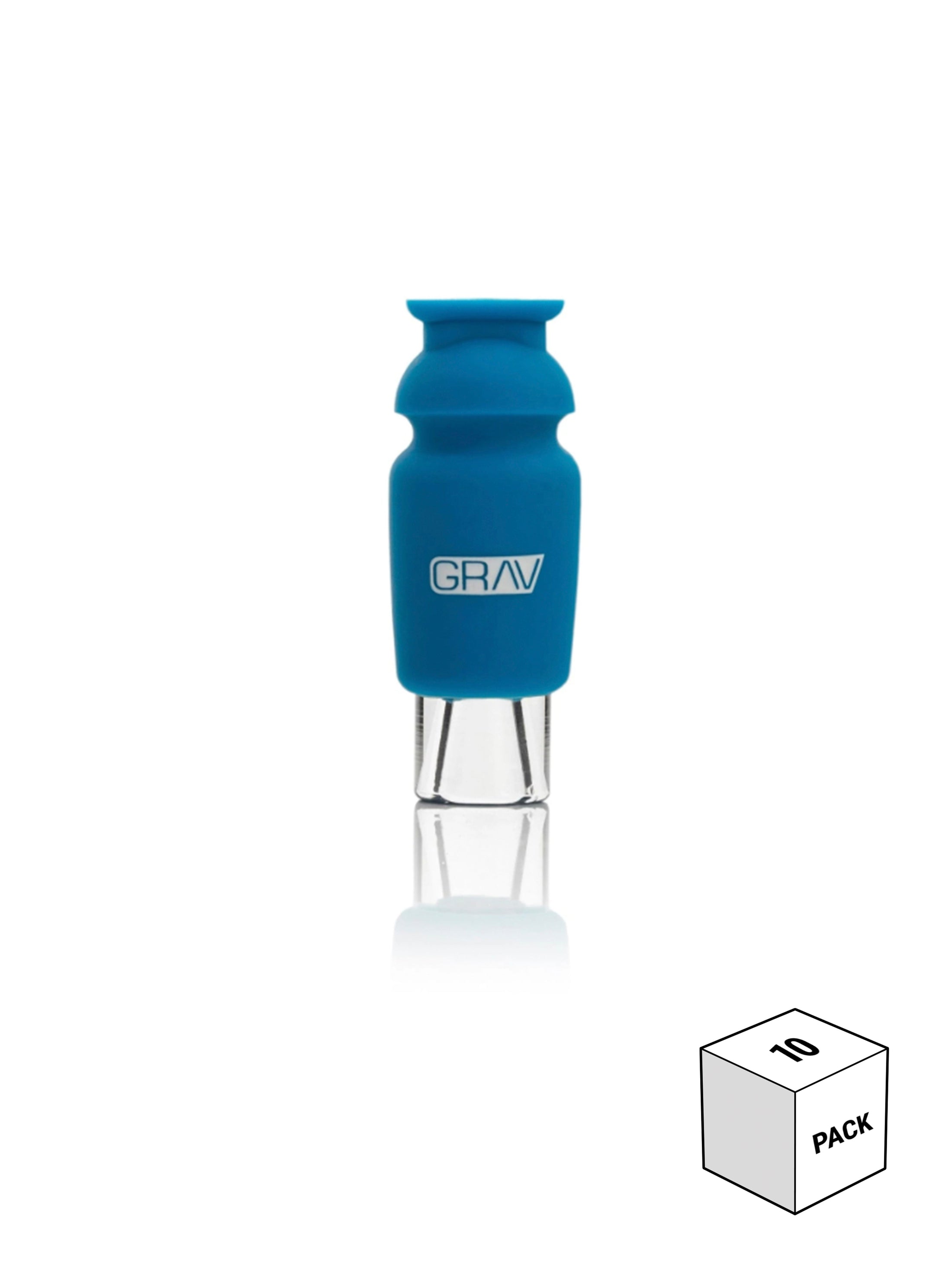 GRAV® Silicone-Capped Glass Crutch 10packs by Smoke Drop - view 3 | Buddy Brandz