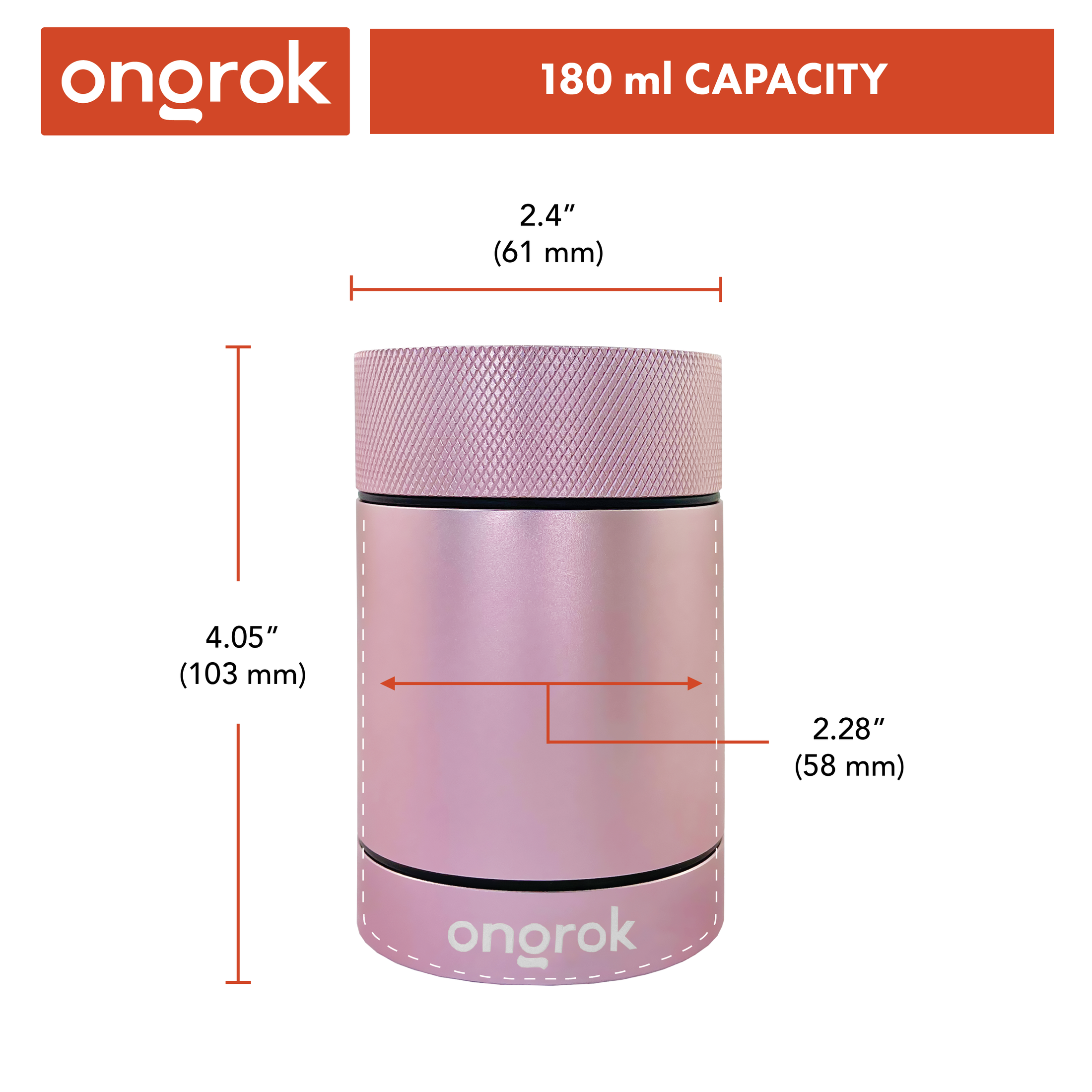 Ongrok Aluminum Metal Storage Jar by Smoke Drop - view 5 | Buddy Brandz