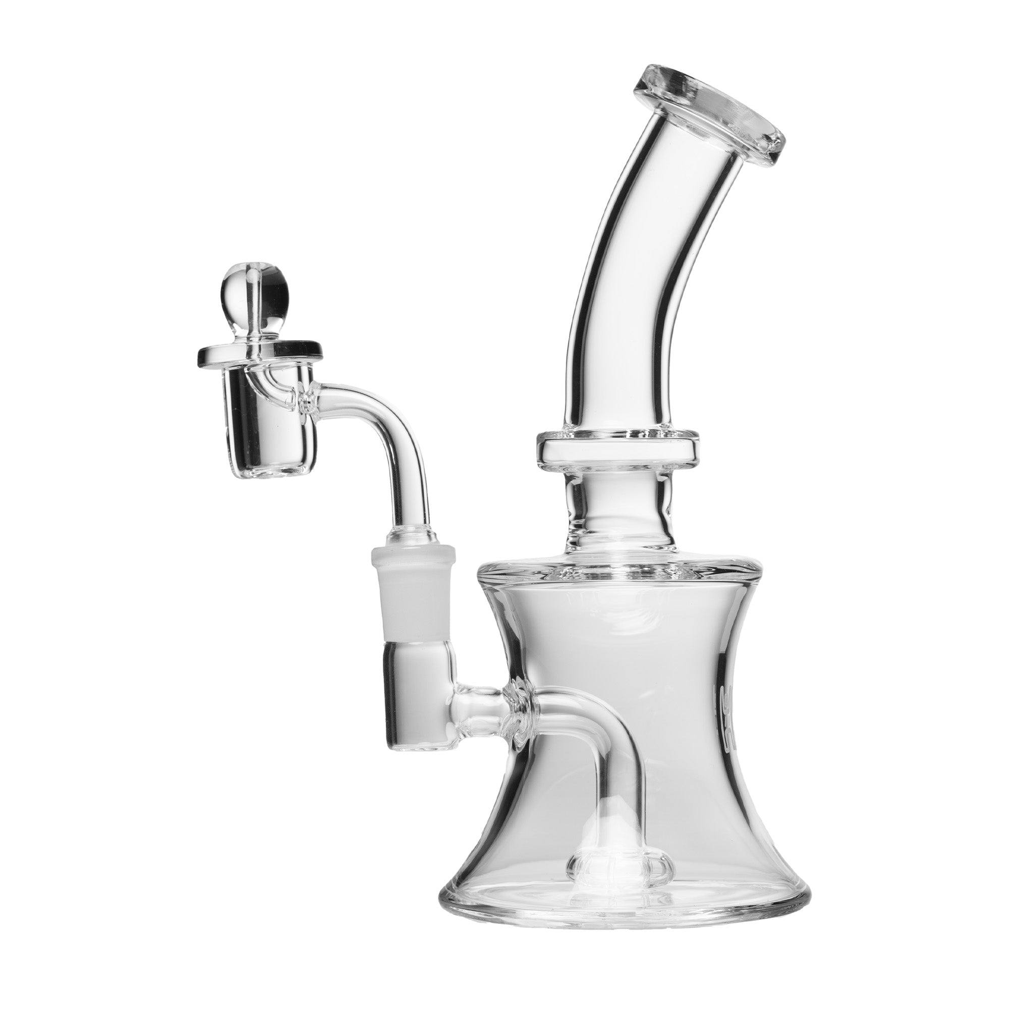 Human Grade 8" Oil Can Rig by Smoke Drop - view 4 | Buddy Brandz
