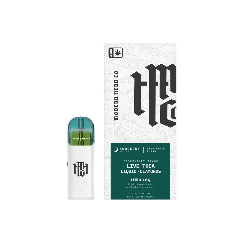 Modern Herb Co Liquid Diamonds THCA Pod Starter Kit - 2g 6ct by Smoke Drop - view 5 | Buddy Brandz