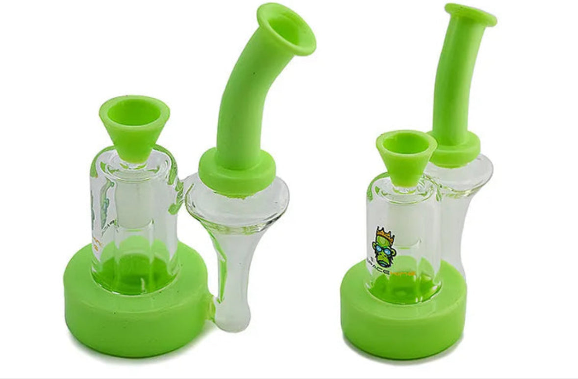 Space King Glass - 'Space Vortex' Recycler Bong by Space King - view 5 | Buddy Brandz