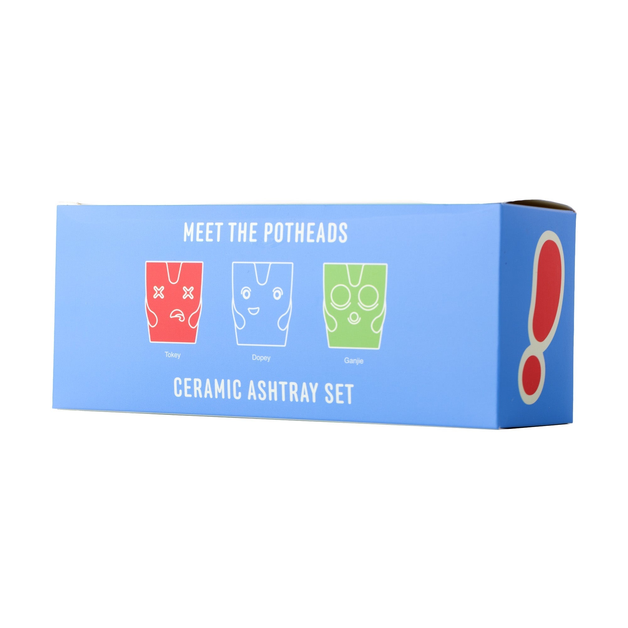 BigFUN Potheads Ashtray Set by Smoke Drop - view 11 | Buddy Brandz