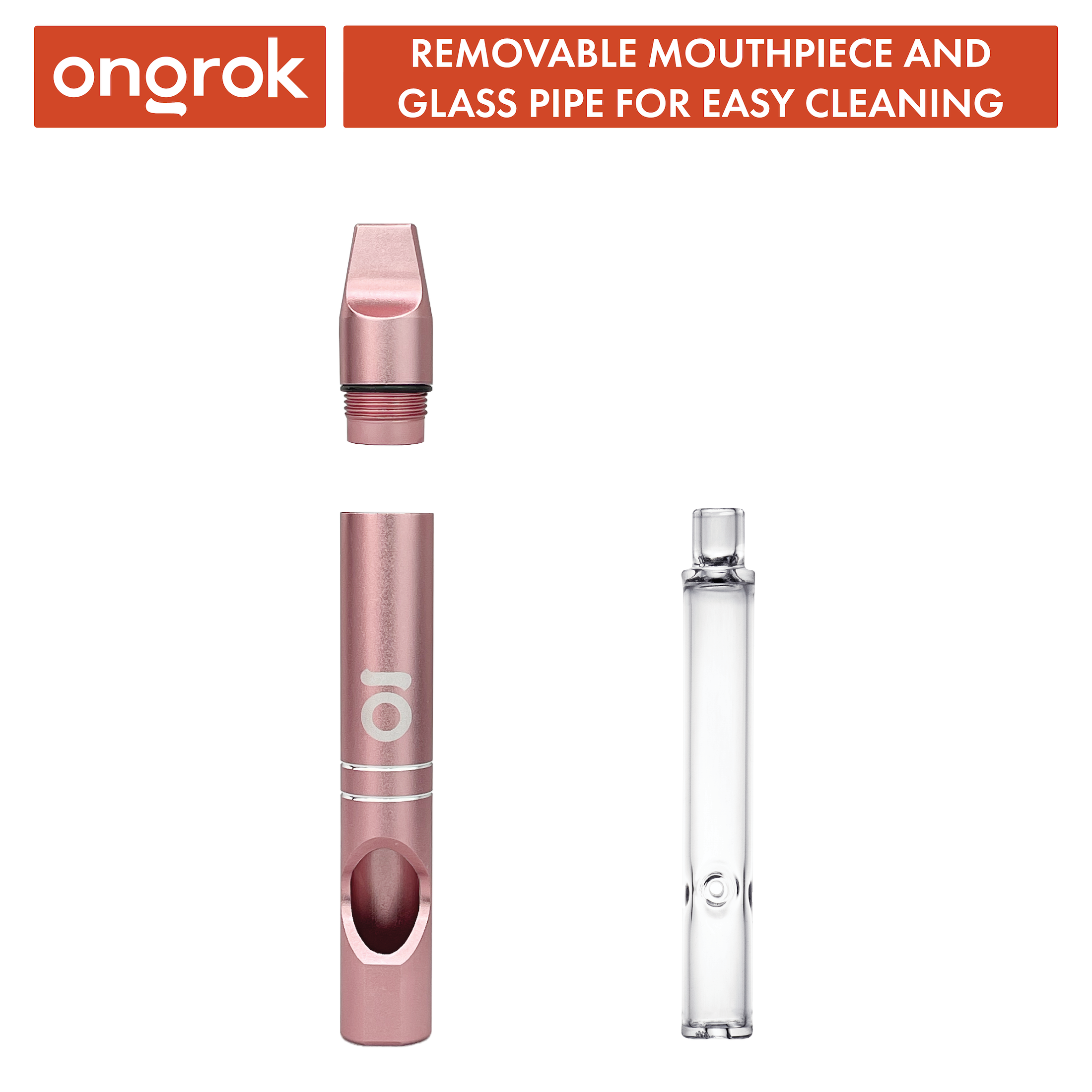 Ongrok Meditation Pipe by Smoke Drop - view 2 | Buddy Brandz