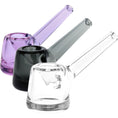Load image into Gallery viewer, Simple Elegance Hammer Glass Hand Pipe - 3.75" / Colors Vary by Smoke Drop | Buddy Brandz
