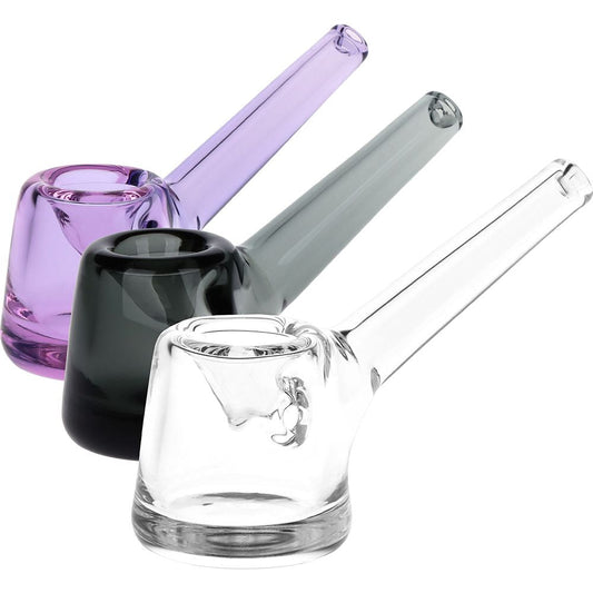 Simple Elegance Hammer Glass Hand Pipe - 3.75" / Colors Vary by Smoke Drop | Buddy Brandz | Buddy Brandz