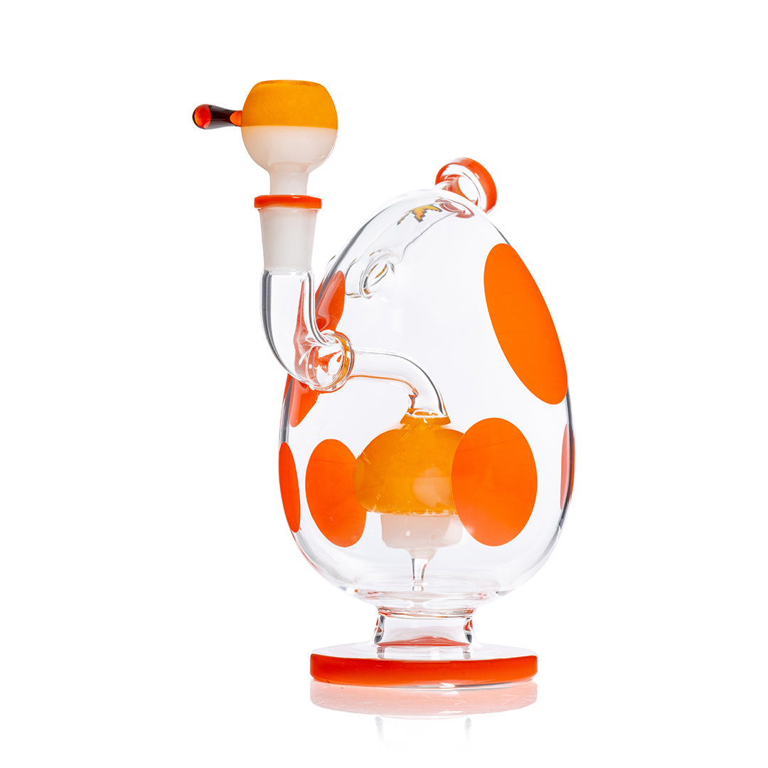 HEMPER - Spotted Egg XL Bong 9" by Smoke Drop - view 13 | Buddy Brandz