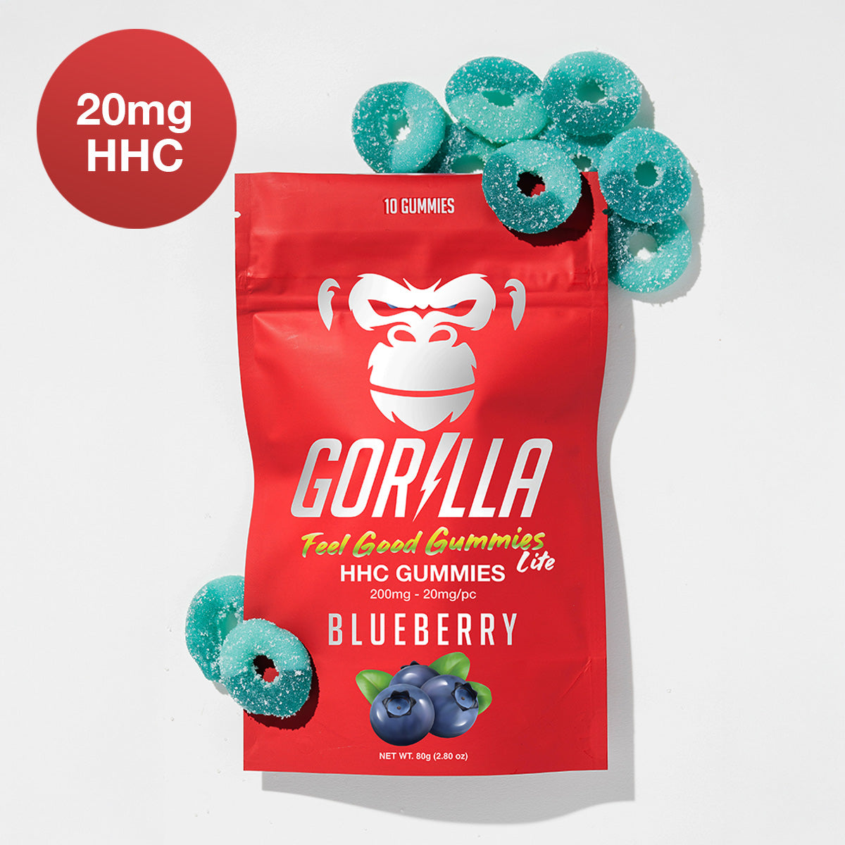 HHC Gummies - 20MG (10pc) by Smoke Drop - view 10 | Buddy Brandz