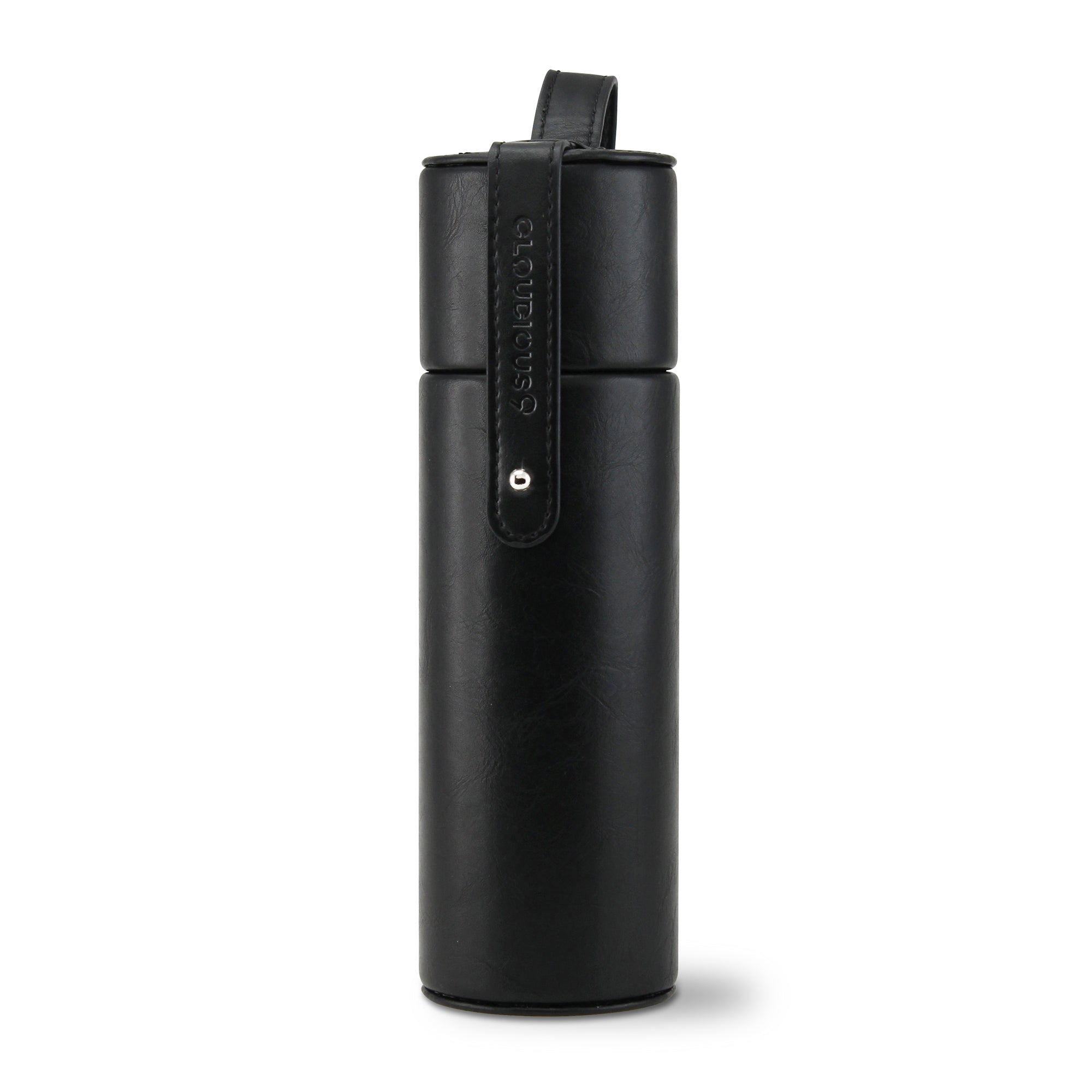Hydrology9 & NX Leather Carrying Case - Black by Smoke Drop - view 2 | Buddy Brandz