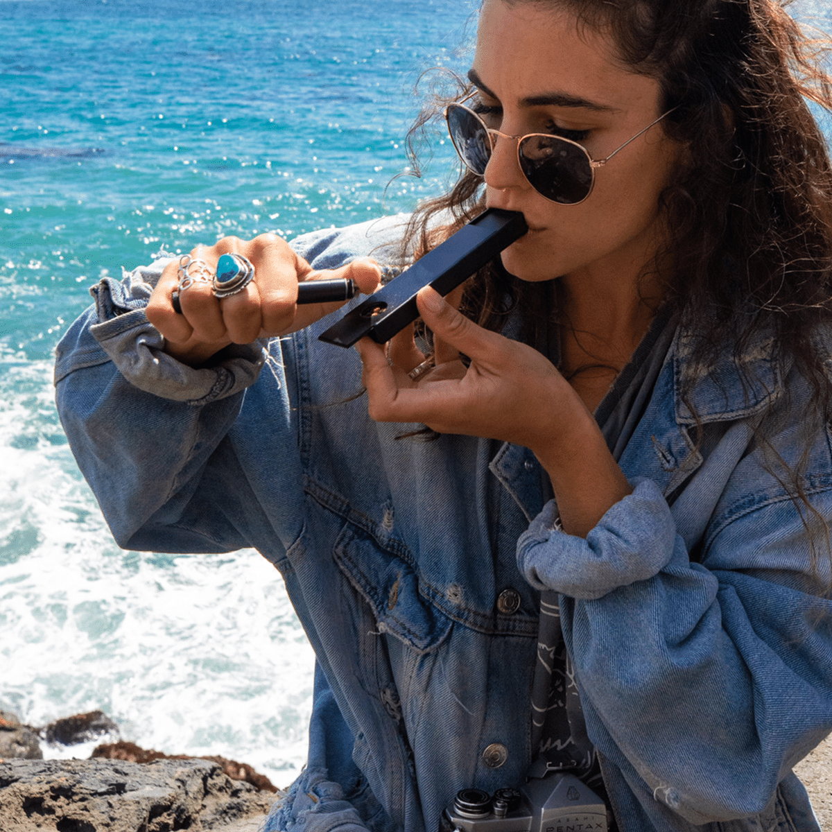 Smoke Honest Metal Path Pipe by Smoke Drop - view 3 | Buddy Brandz