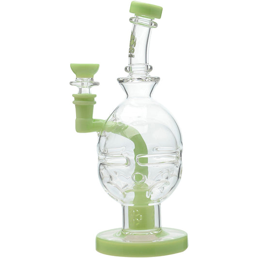 CaliBear Fab Egg Seed Of Life Dab Rig by Smoke Drop - view 2 | Buddy Brandz - alternate view | Buddy Brandz