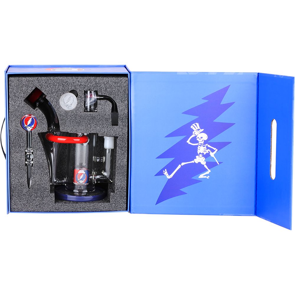 Grateful Dead x Pulsar Honest Tune Recycler Rig Set - 8.5" / 14mm F by Smoke Drop - view 7 | Buddy Brandz