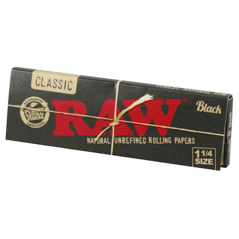 Raw Black Classic Rolling Papers by Smoke Drop - view 3 | Buddy Brandz