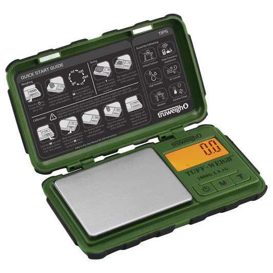 Truweigh Tuff-Weigh Mini Scale | 1000g x 0.1g by Smoke Drop | Buddy Brandz | Buddy Brandz