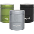 Load image into Gallery viewer, ONGROK Flower Petal Toothless Aluminum Storage Grinder | 5pc by Smoke Drop - view 5 | Buddy Brandz
