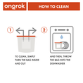Load image into Gallery viewer, Ongrok Silicone Oven & Storage Bags by Smoke Drop - view 7 | Buddy Brandz
