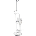 Laad de afbeelding in de Gallery-viewer, Pulsar Kink Neck Double Chamber Chugger Glass Water Pipe - 17.25" / 14mm F
