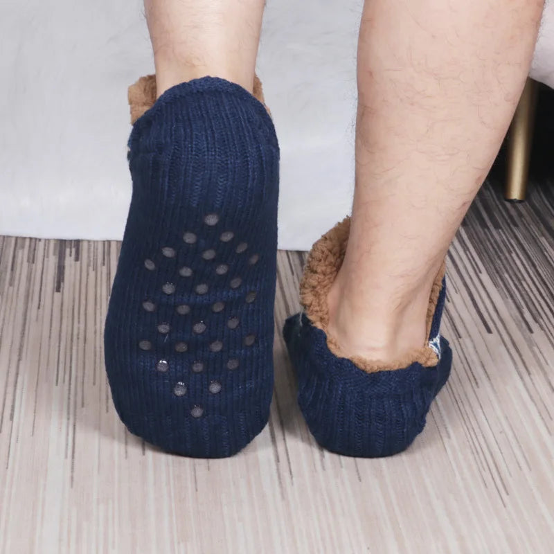 Fall and Winter Floor Socks Home Warm Women Men Socks Snow Socks Sleep Carpet Socks Slippers Socks Men Non-slip Yoga Socks 2024 by Buddy Brandz - view 19 | Buddy Brandz