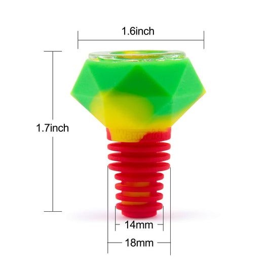 Silicone Bowl Slides - alternate view | Buddy Brandz