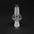 Load image into Gallery viewer, 14mm Male to 10mm Female Glass Adapter
