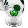 Load image into Gallery viewer, HEMPER - Spotted Egg XL Bong 9" by Smoke Drop - view 4 | Buddy Brandz
