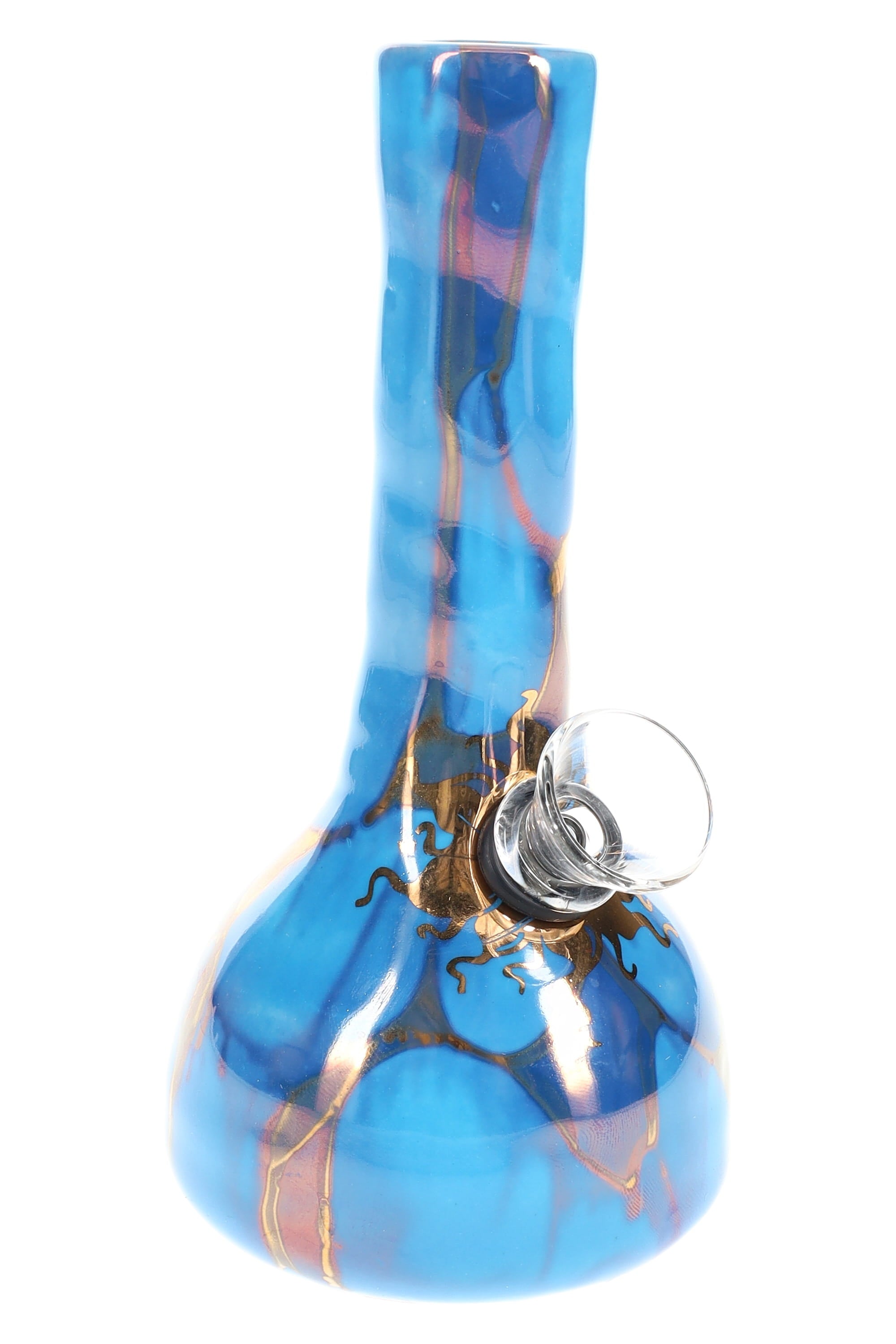 Ancient Creations Ceramics Mini Water Pipe – Made in USA by Smoke Drop - view 12 | Buddy Brandz