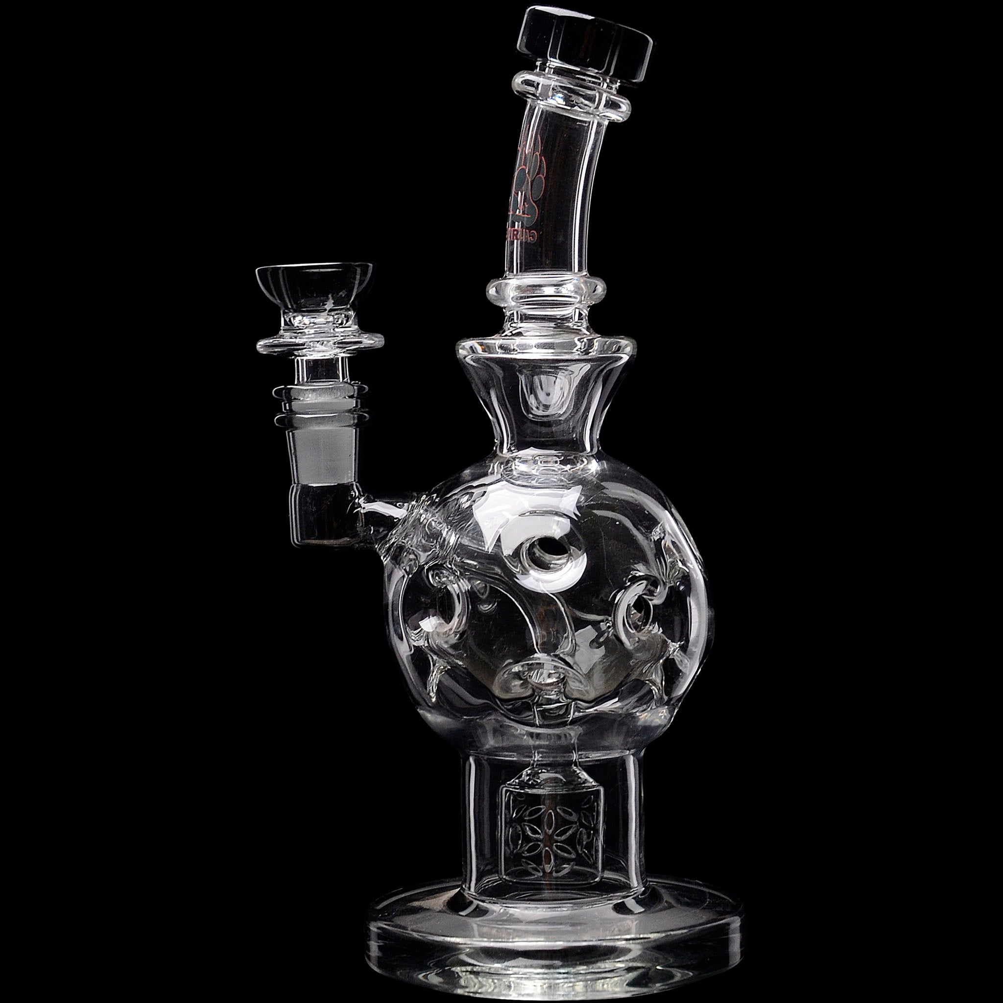 Calibear Exosphere Seed Of Life Dab Rig by Smoke Drop | Buddy Brandz