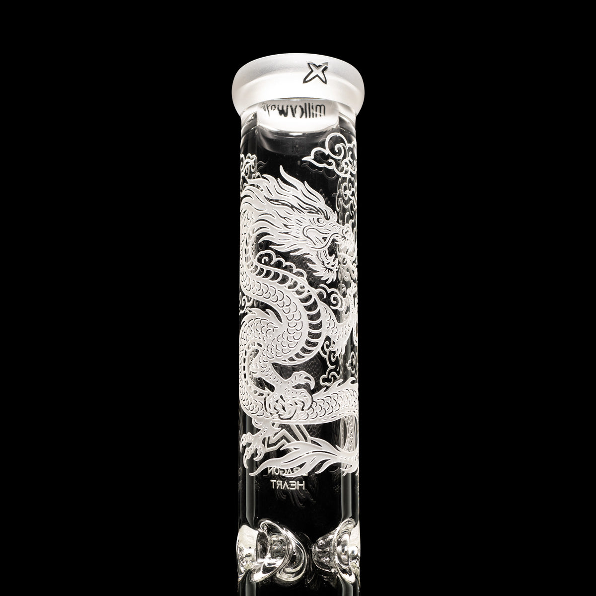 Dragon Heart XL 14" Collins Perc Beaker Bong