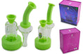 Cargar la imagen en la vista de la galería, Space King Glass - 'Space Vortex' Recycler Bong by Space King - view 2 | Buddy Brandz
