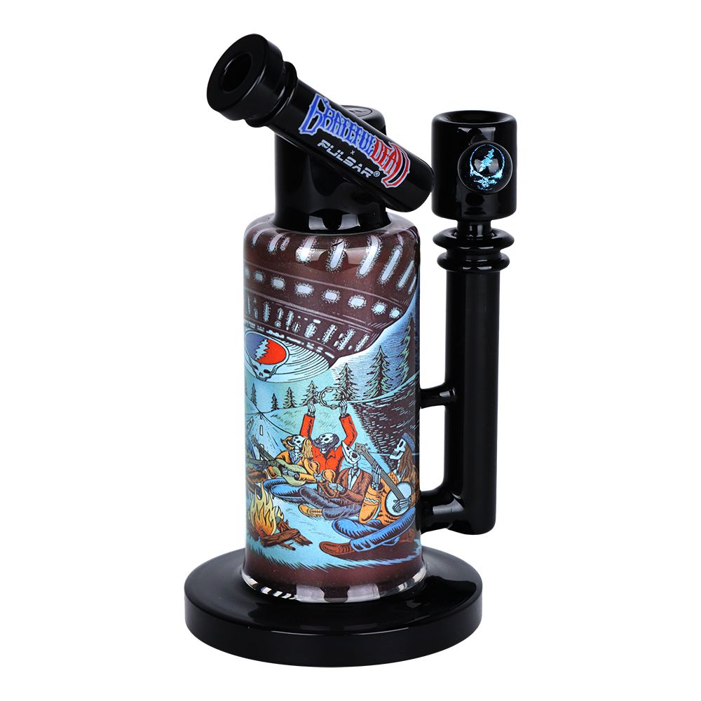 Grateful Dead x Pulsar Inside Print Water Pipe - 8.5" / UFO Jam by Smoke Drop | Buddy Brandz