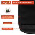 Load image into Gallery viewer, Ongrok Carbon-lined Wallets with Combination Lock V 2.0 | 3" Sizes (Small, Medium, Large) by Smoke Drop - view 10 | Buddy Brandz
