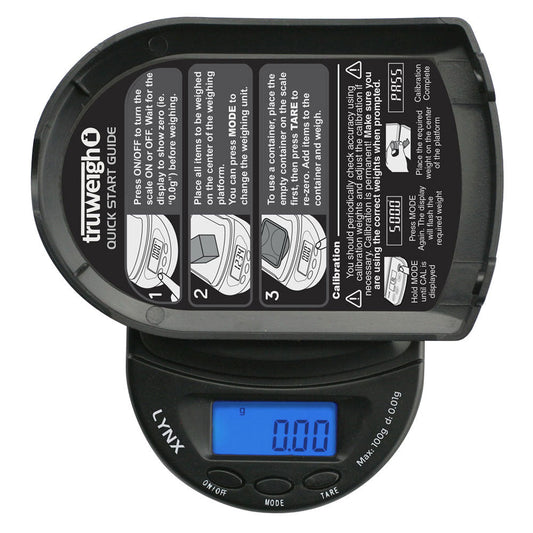 Truweigh Lynx Digital Mini Scale | 100g x 0.01g by Smoke Drop | Buddy Brandz | Buddy Brandz